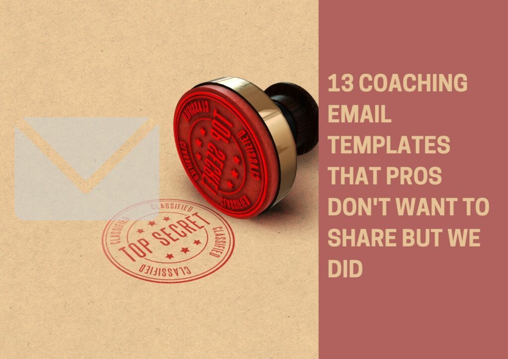 Coaching Email Templates