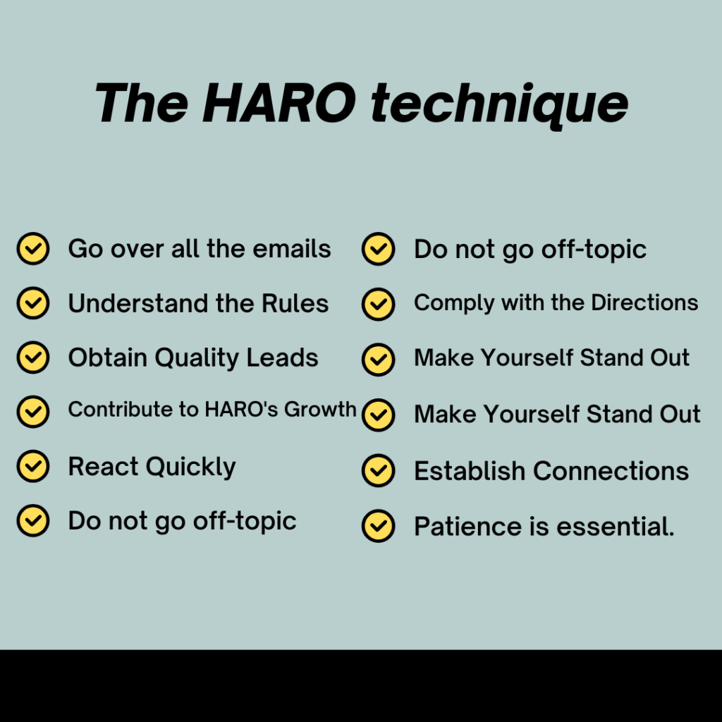The Haro Technique