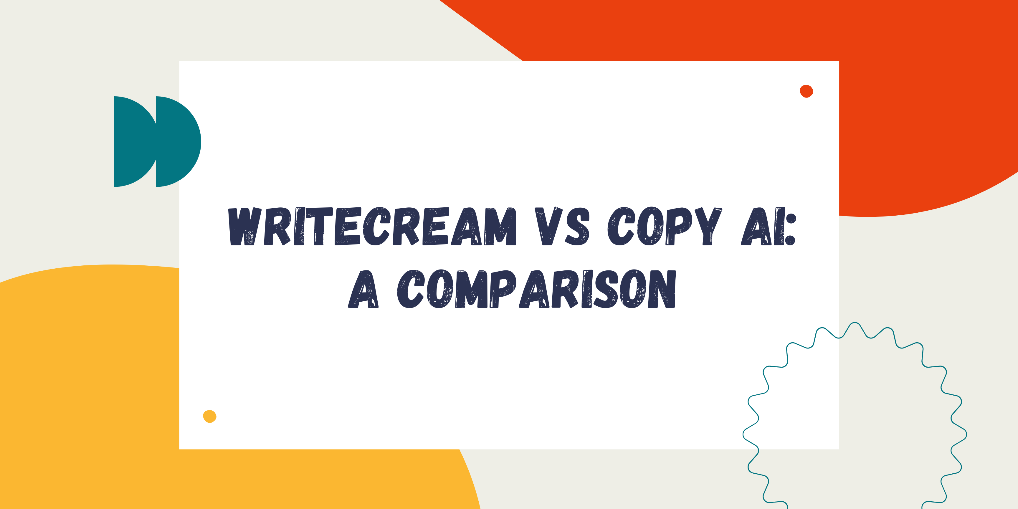 Writecream Vs CopyAI Comparison