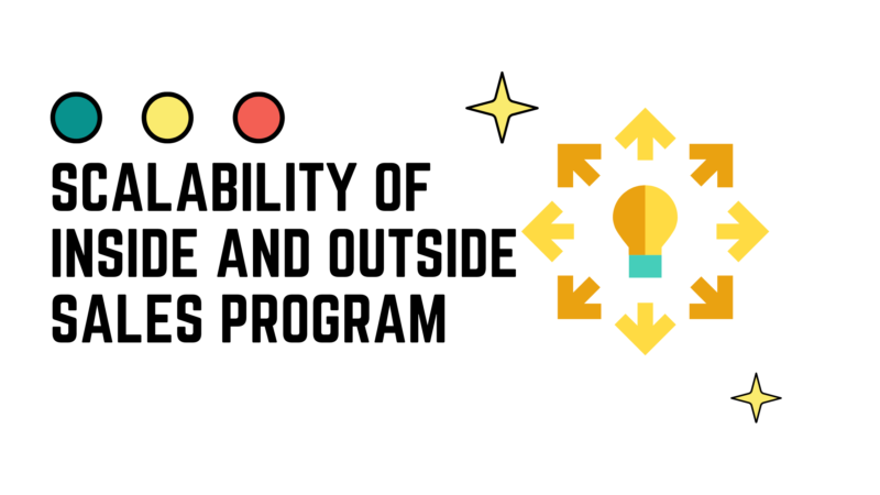 Scalability Of Inside And Outside Sales