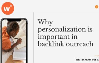 Why personalization is important in backlink outreach