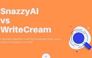 Writecream vs SnazzyAI