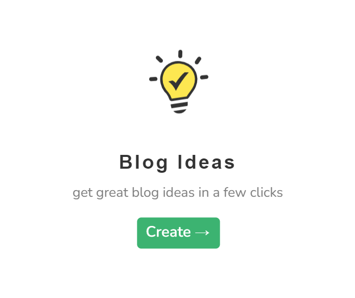 blog idea