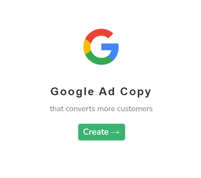 google ad copy