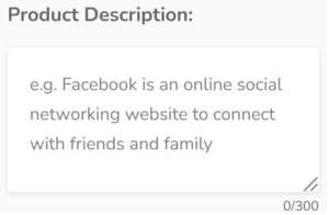 product description