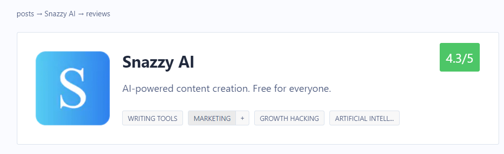 Snazzy AI Review
