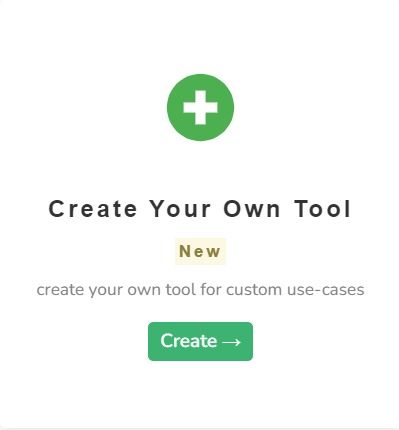 custom tool