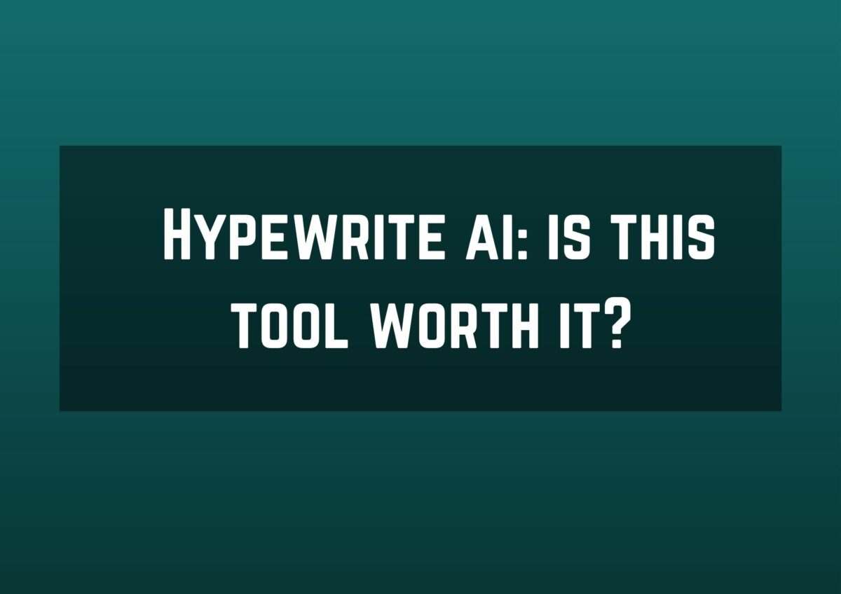 HypeWrite AI review Is this tool worth it in 2022? Writecream