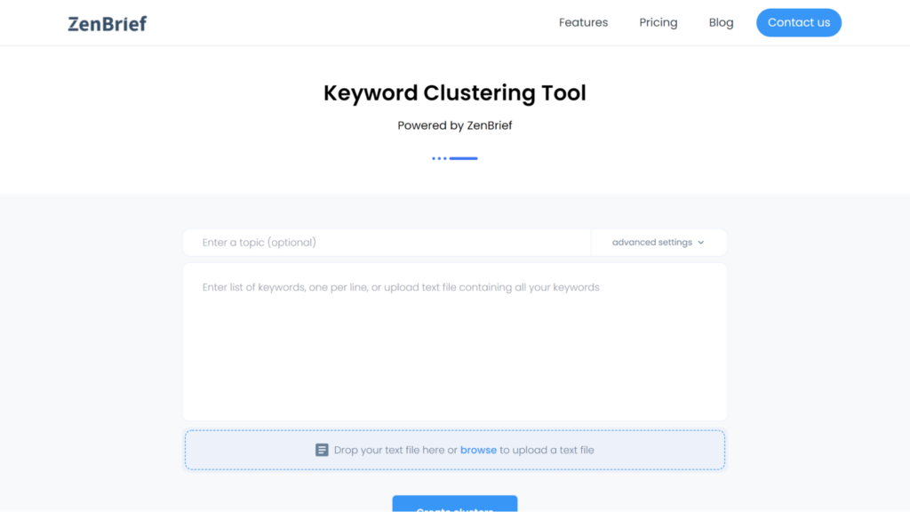 Keyword Cluster