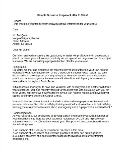 How To Write A Proposal Letter Writecream