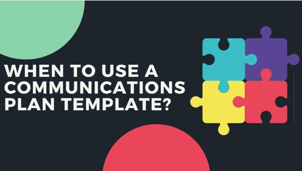communications plan template