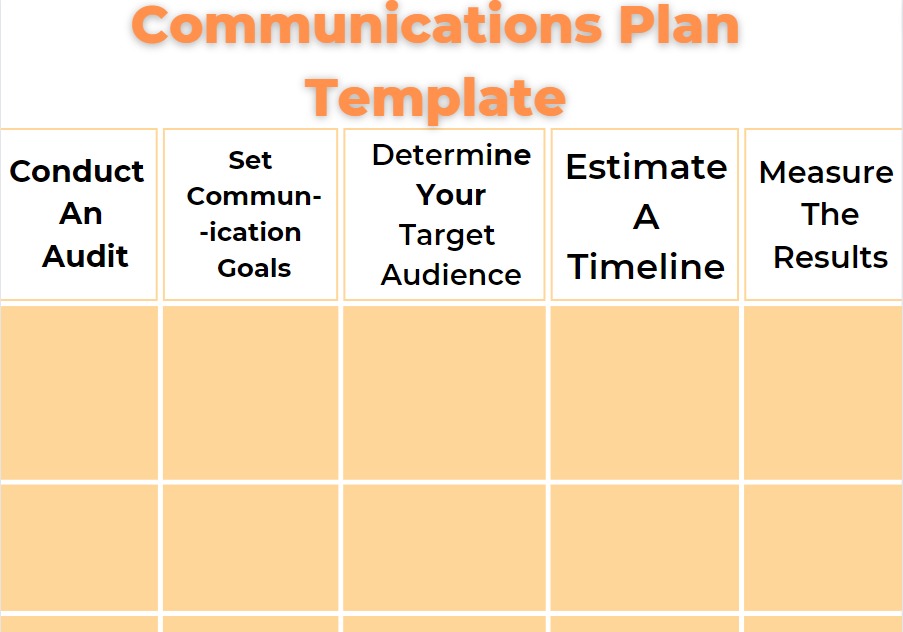 Communications Plan Template