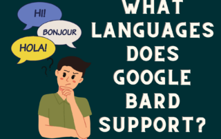 languages google bard allow