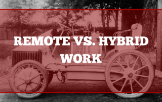 Hybrid vs Remote work