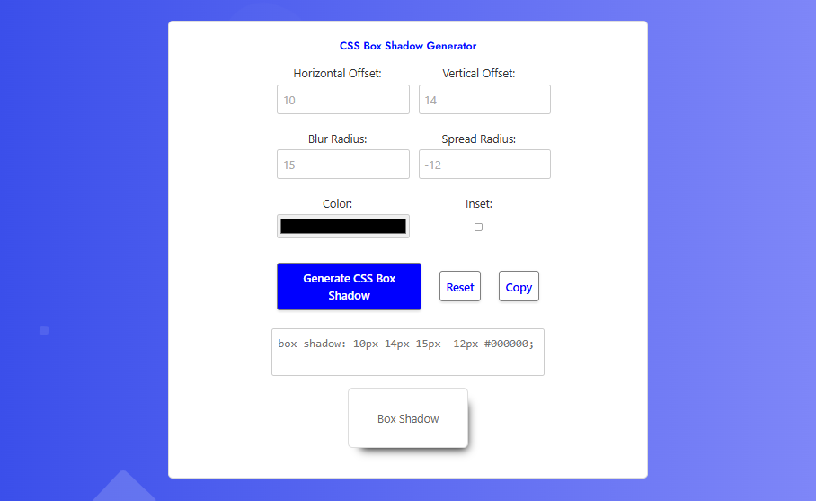 WriteCream’s Free CSS Box Shadow Generator for Stylish Web Elements