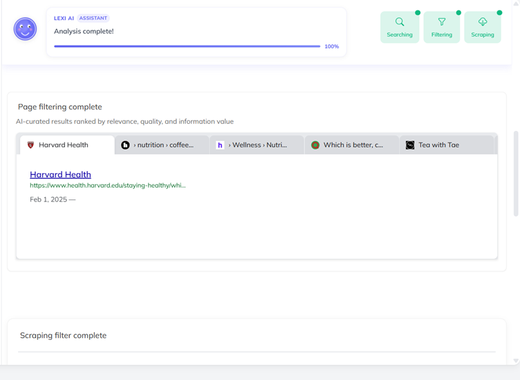 Content Filtering - AI Processing