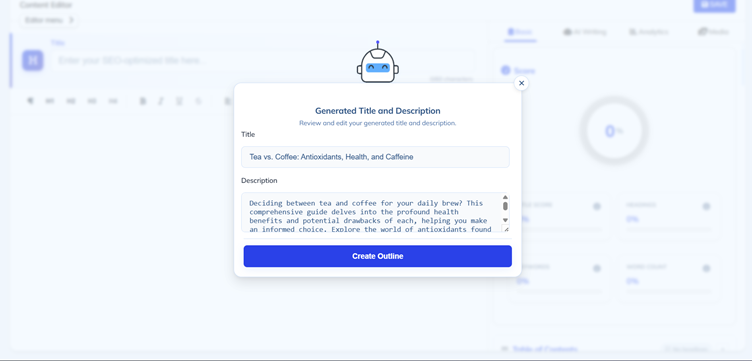 Article Outline Creation - Structured Content Planning