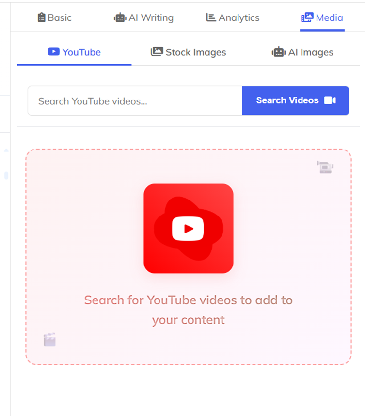 YouTube Video Search - Content Enhancement Tools