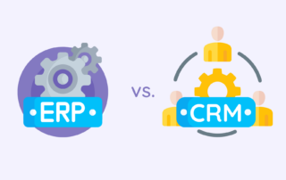 ERP and CRM systems