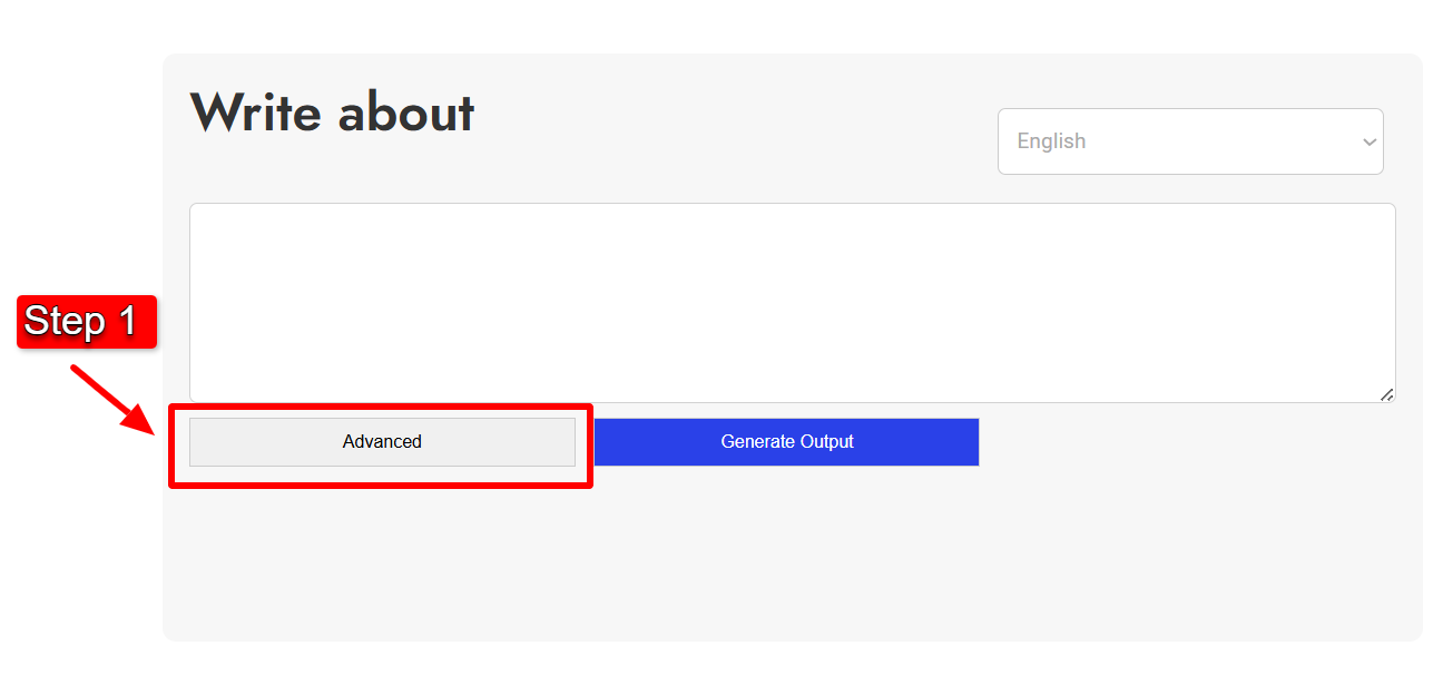 Topic Sentence Generator