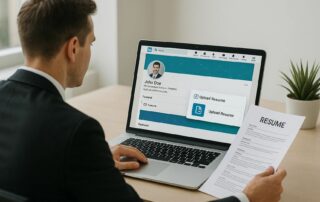 resume on LinkedIn